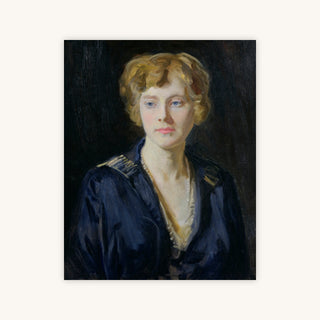 PORTRAIT OF A FAIR-HAIRED WOMAN — Primary Image