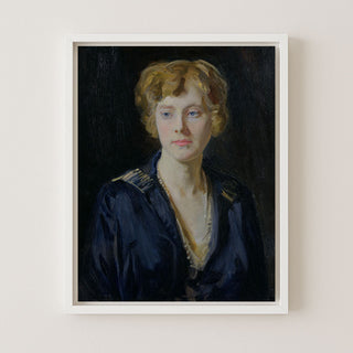 Portrait of a Fair-Haired Woman