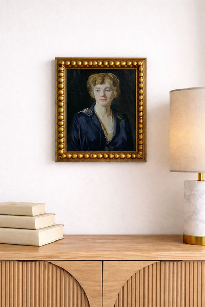 Portrait of a Fair-Haired Woman