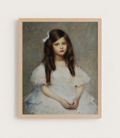 Portrait of a Girl, Seated Three-Quarter Length