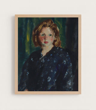PORTRAIT OF A GIRL - Museum Quality Art