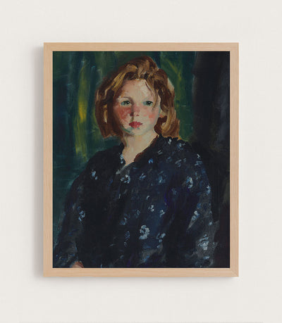 PORTRAIT OF A GIRL - Museum Quality Art