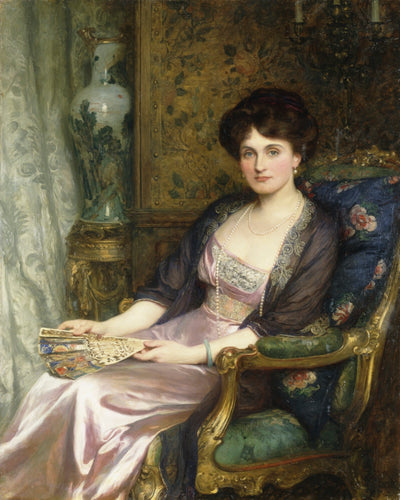 PORTRAIT OF A LADY SAID TO BE THE ARTIST&
