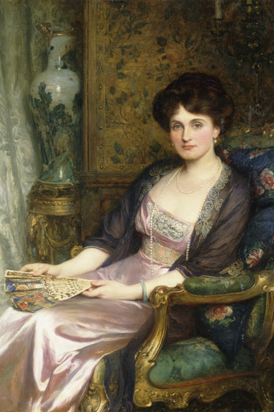 PORTRAIT OF A LADY SAID TO BE THE ARTIST&
