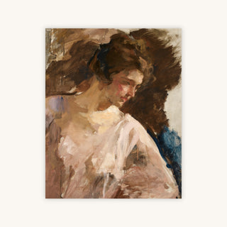PORTRAIT OF A YOUNG LADY, UNFINISHED — Primary Image