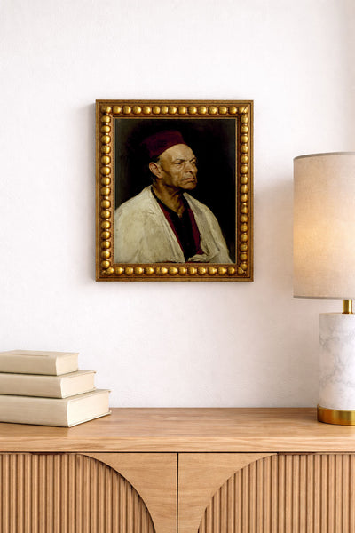 Portrait of a Man Wearing a Fez