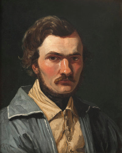 PORTRAIT OF A MAN LUNDBYE - Museum Quality Art