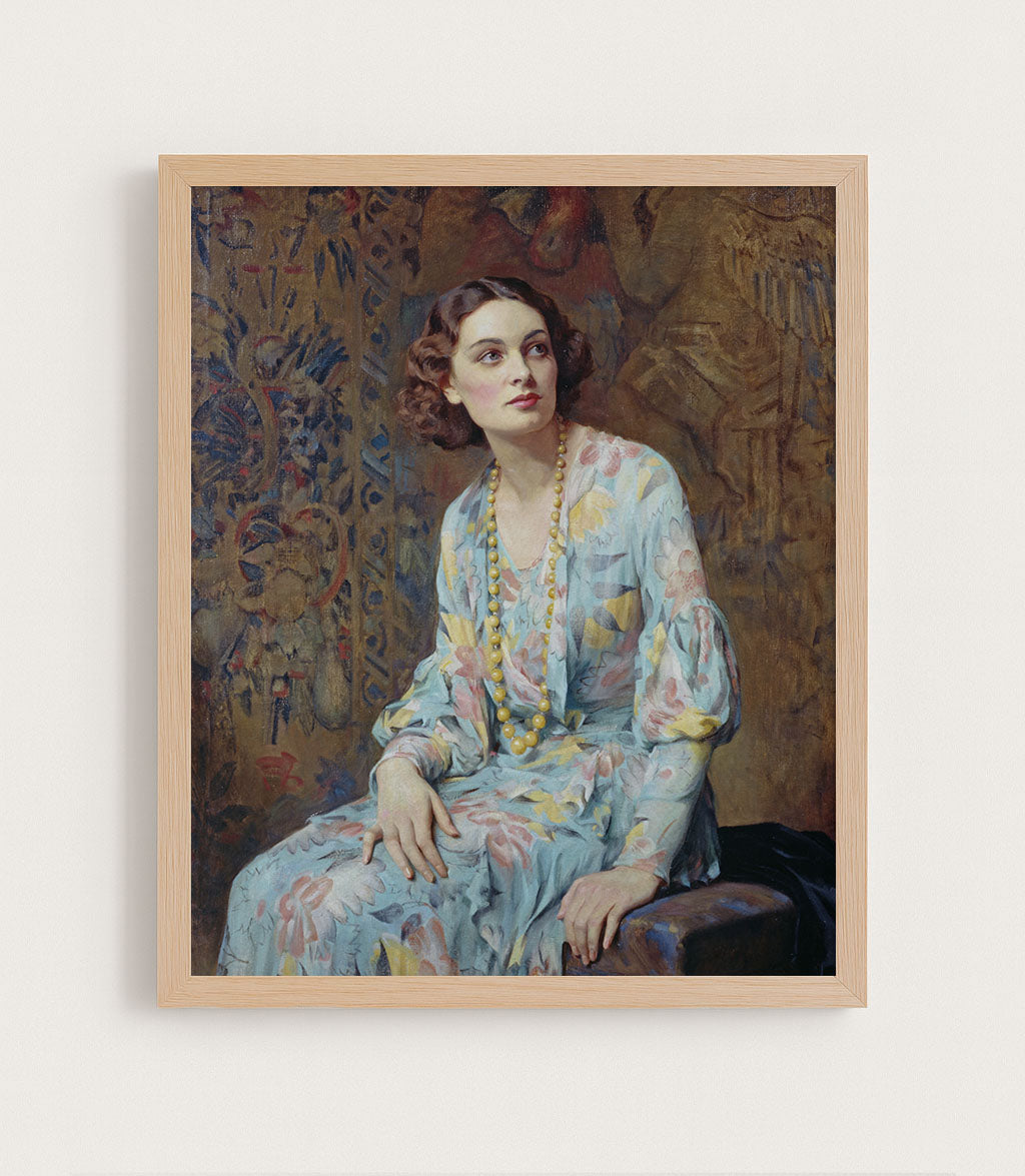 モダンアート 女性肖像画 Portrait of a Modern Woman - Unique and Retro Portrait Art Prints