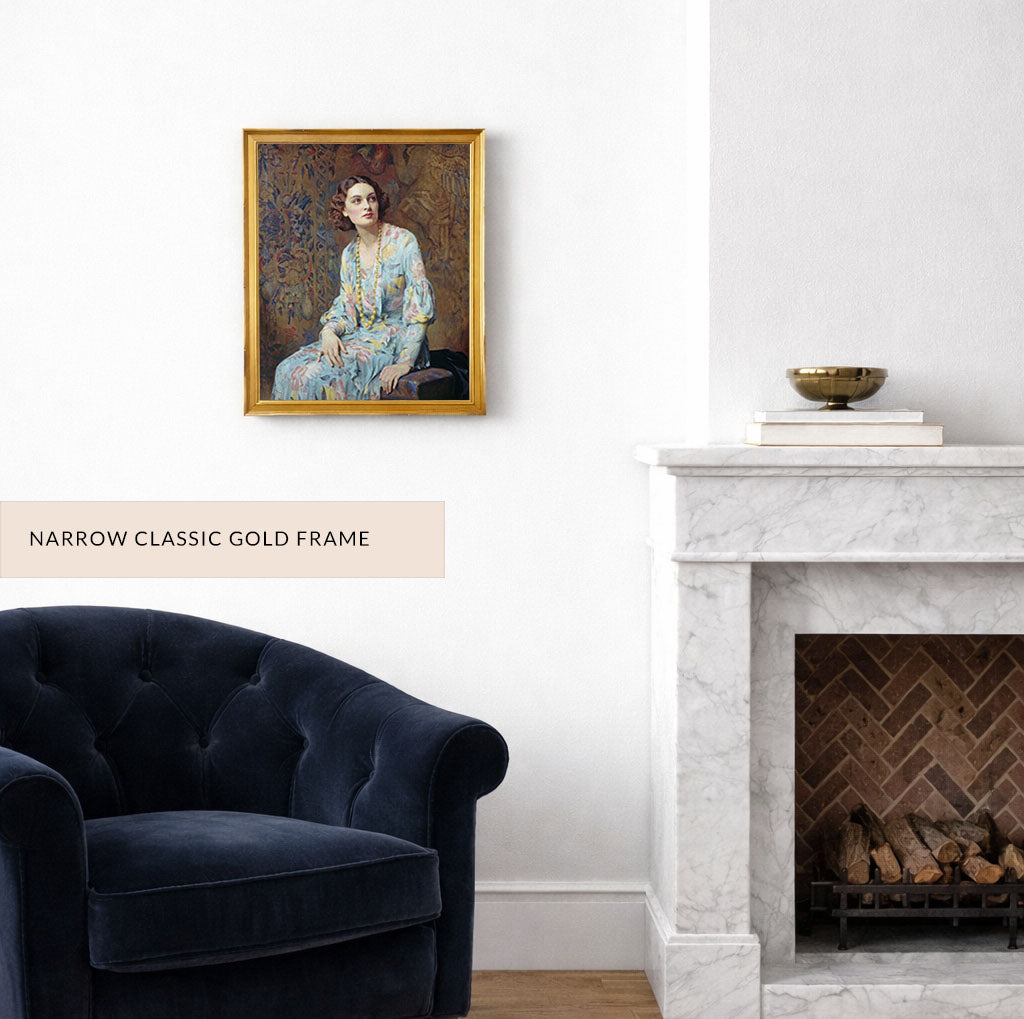 Portrait of a Modern Woman - Unique and Retro Portrait Art Prints