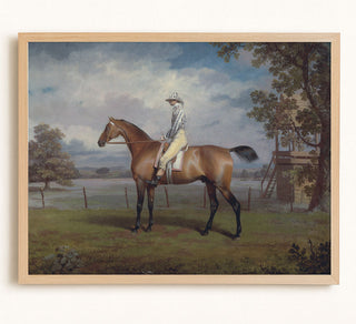PORTRAIT OF A RACEHORSE - Museum Quality Art