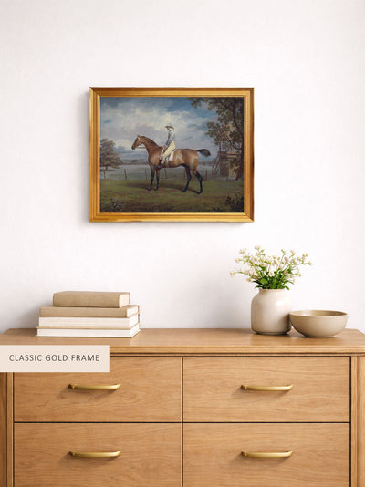 Portrait of a Racehorse