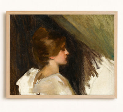 Portrait of a Woman, Unfinished