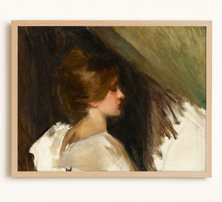 Portrait of a Woman, Unfinished