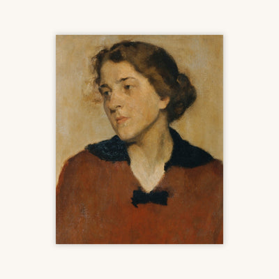 PORTRAIT OF A WOMAN WITH RED SWEATER — Primary Image