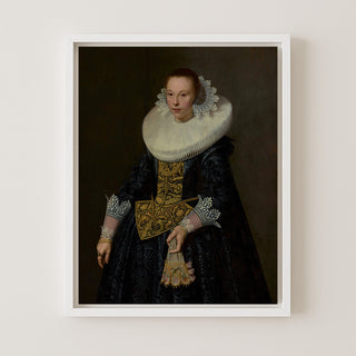 PORTRAIT OF A YOUNG WOMAN GETTY - Museum Quality Art