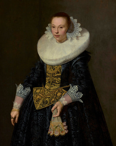 PORTRAIT OF A YOUNG WOMAN GETTY - Museum Quality Art