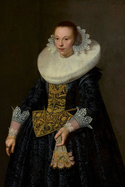 PORTRAIT OF A YOUNG WOMAN GETTY - Museum Quality Art