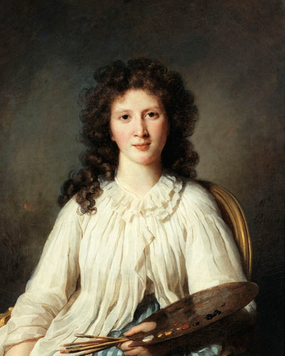 PORTRAIT OF ADELAIDE BINART - Museum Quality Art