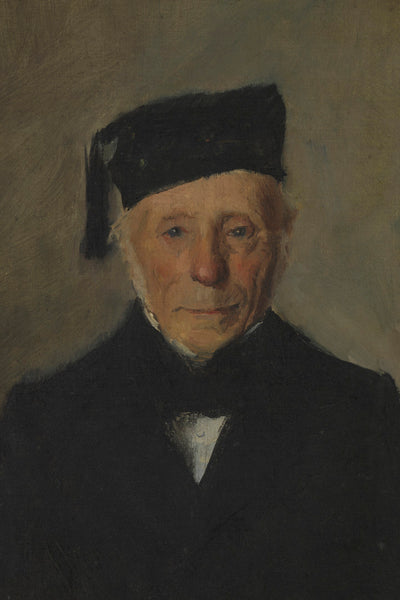 PORTRAIT OF AN OLD MAN - Museum Quality Art
