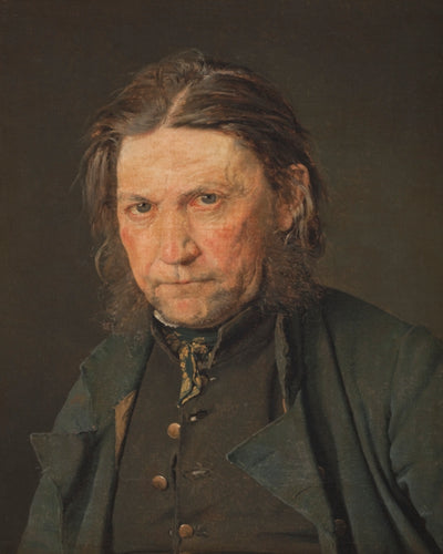 PORTRAIT OF AN OLD SAILOR art print - Museum Quality Art