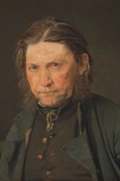 PORTRAIT OF AN OLD SAILOR art print - Museum Quality Art