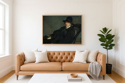 PORTRAIT OF ANDRE GIDE - Museum Quality Art