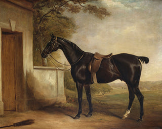 PORTRAIT OF BUCKLE, FIRST LORD CHESHAM'S HUNTER