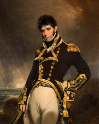PORTRAIT OF CAPTAIN GILBERT HEATHCOTE, ROYAL NAVY