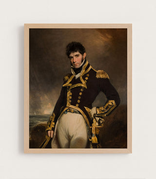 Portrait of Captain Gilbert Heathcote, Royal Navy