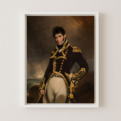 Portrait of Captain Gilbert Heathcote, Royal Navy
