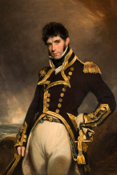 PORTRAIT OF CAPTAIN GILBERT HEATHCOTE, ROYAL NAVY