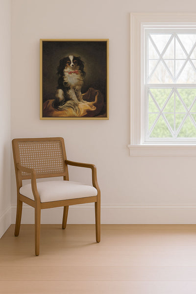 Portrait of Cavalier King Charles Spaniel