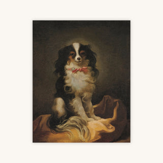 PORTRAIT OF CAVALIER KING CHARLES SPANIEL — Primary Image