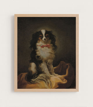Portrait of Cavalier King Charles Spaniel