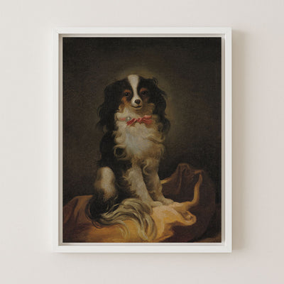 Portrait of Cavalier King Charles Spaniel