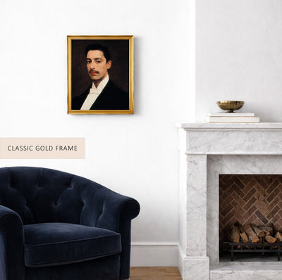 PORTRAIT OF ENRIQUE GRANADOS - Museum Quality Art