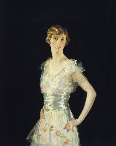 PORTRAIT OF GARDENIA, THREE QUARTER LENGTH