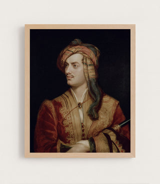 Portrait of George Gordon in Albanian Dress