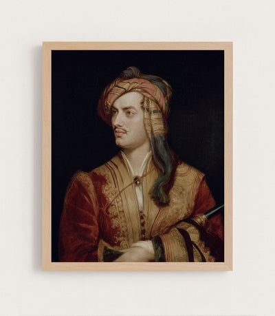 Portrait of George Gordon in Albanian Dress