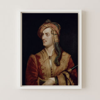 Portrait of George Gordon in Albanian Dress