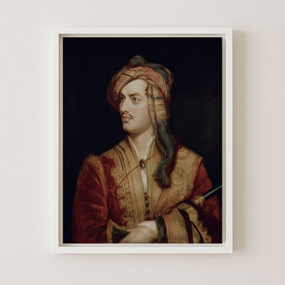 Portrait of George Gordon in Albanian Dress