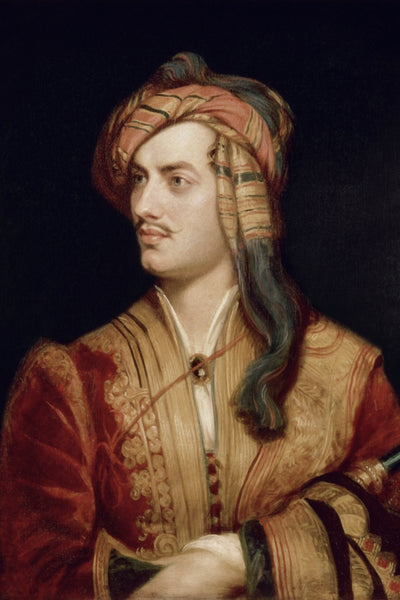 PORTRAIT OF GEORGE GORDON IN ALBANIAN DRESS