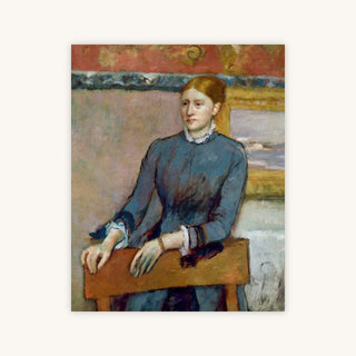 PORTRAIT OF HELENE ROUART IN HER FATHER'S STUDY — Primary Image