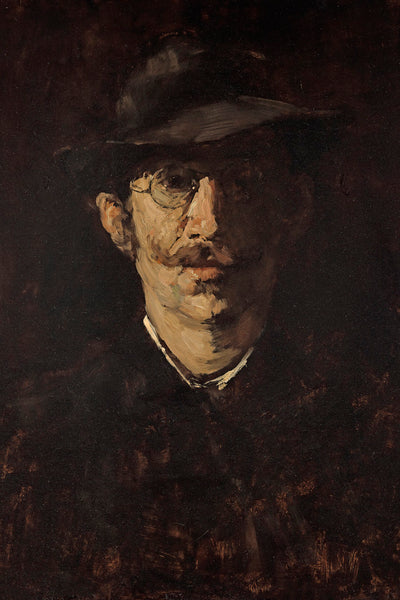 PORTRAIT OF HUGO VON HABERMANN - Museum Quality Art
