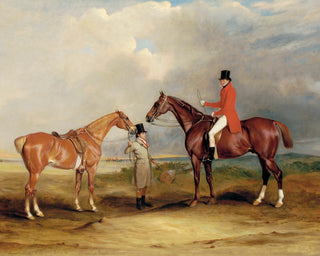 PORTRAIT OF JOHN DRUMMOND ON HIS HORSE