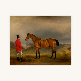 Portrait of Lord Newport and Rowton, a Favourite Hunter — Primary Image