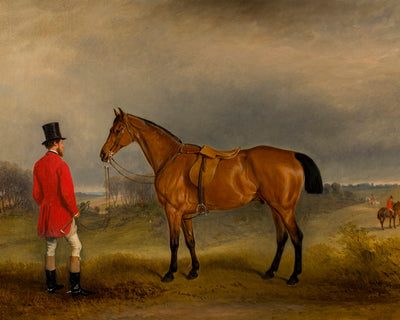 PORTRAIT OF LORD NEWPORT - Museum Quality Art