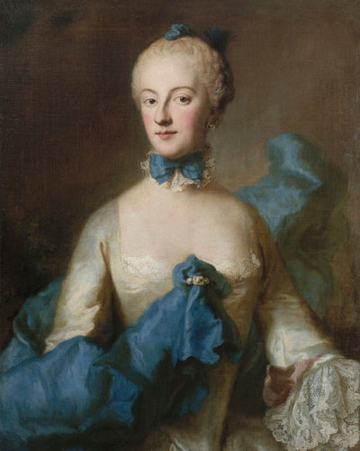 PORTRAIT OF MARIE ANNE JOSEPHE OF BAVARIA - Museum Quality Art