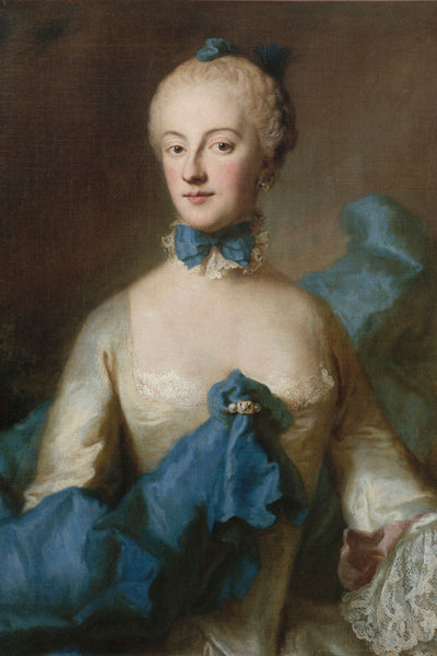 PORTRAIT OF MARIE ANNE JOSEPHE OF BAVARIA - Museum Quality Art