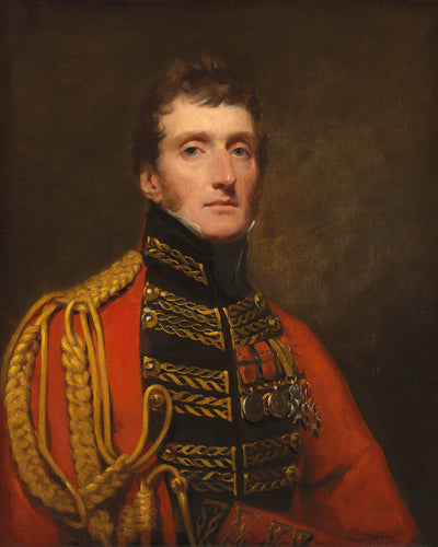 PORTRAIT OF LIEUTENANT GENERAL WILLIAM STUART HALF LENGTH IN UNIFORM - Museum Quality Art